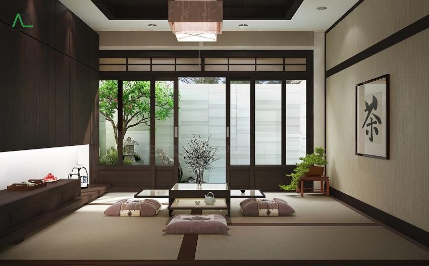 phong cách nội thất zen