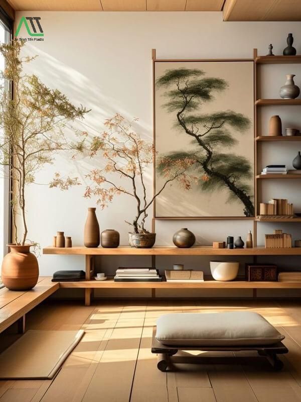 phong cách nội thất zen