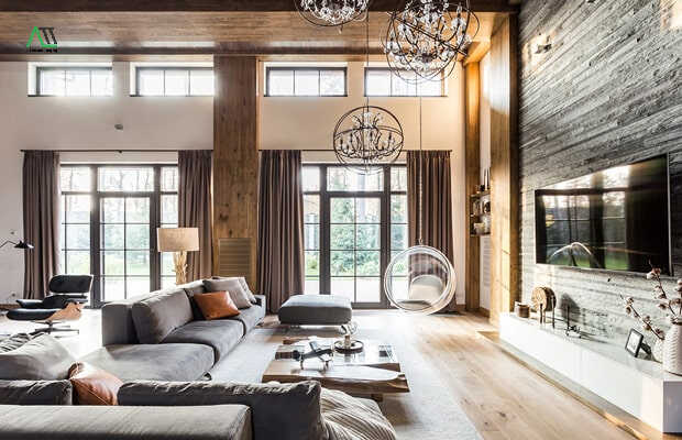 Phong cách thiết kế Rustic