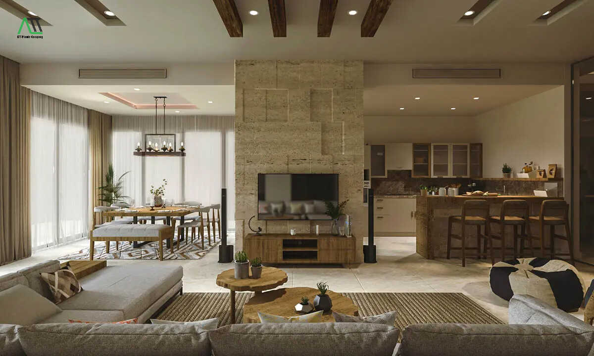 Phong cách thiết kế Rustic