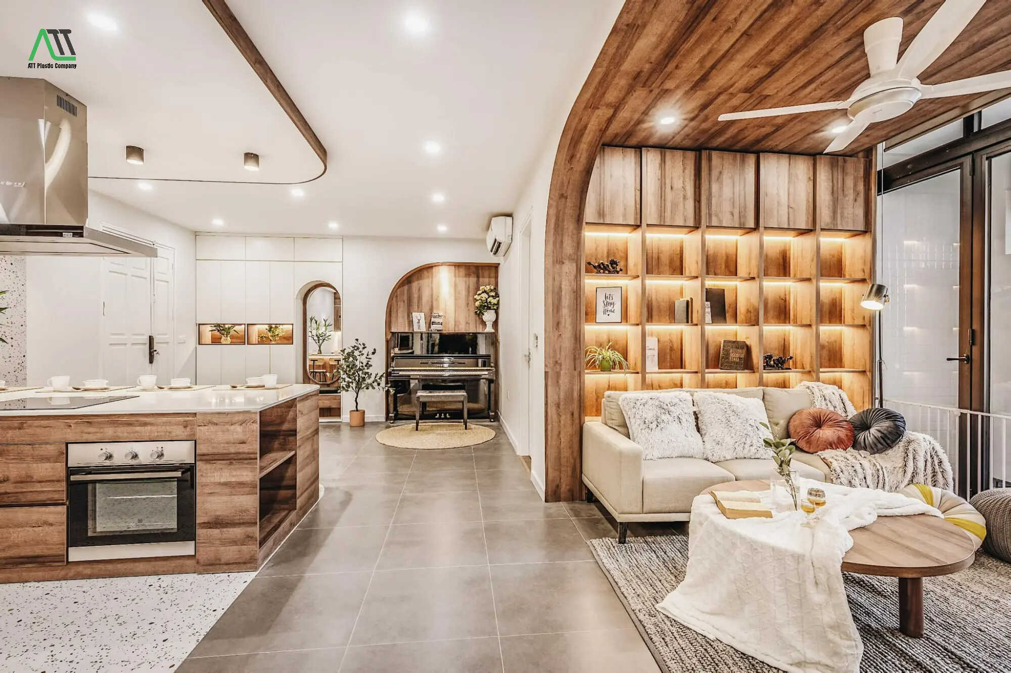 Phong cách thiết kế Rustic