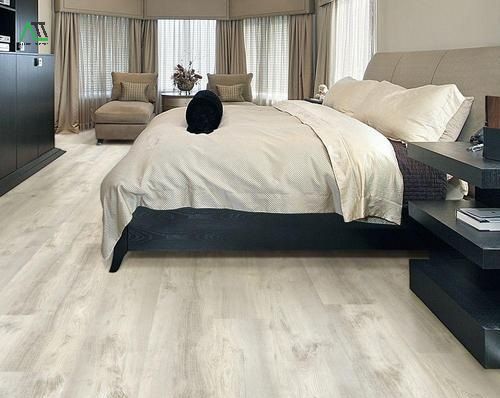 sàn gỗ màu trắng