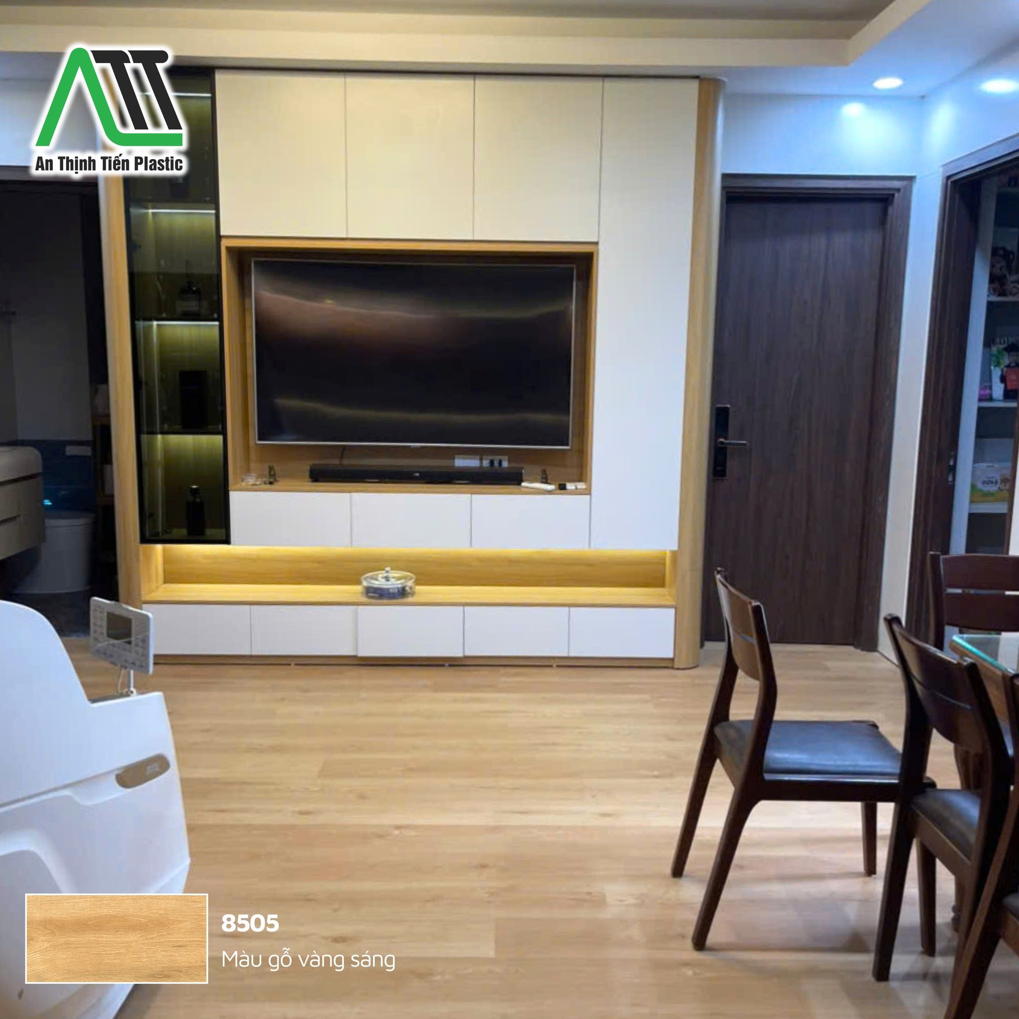 sàn gỗ phòng khách