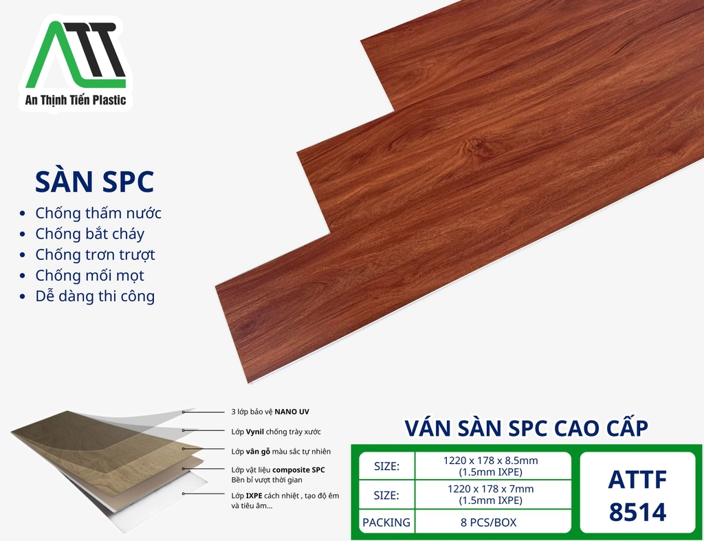 sàn nhựa giả gỗ cho nhà trọ