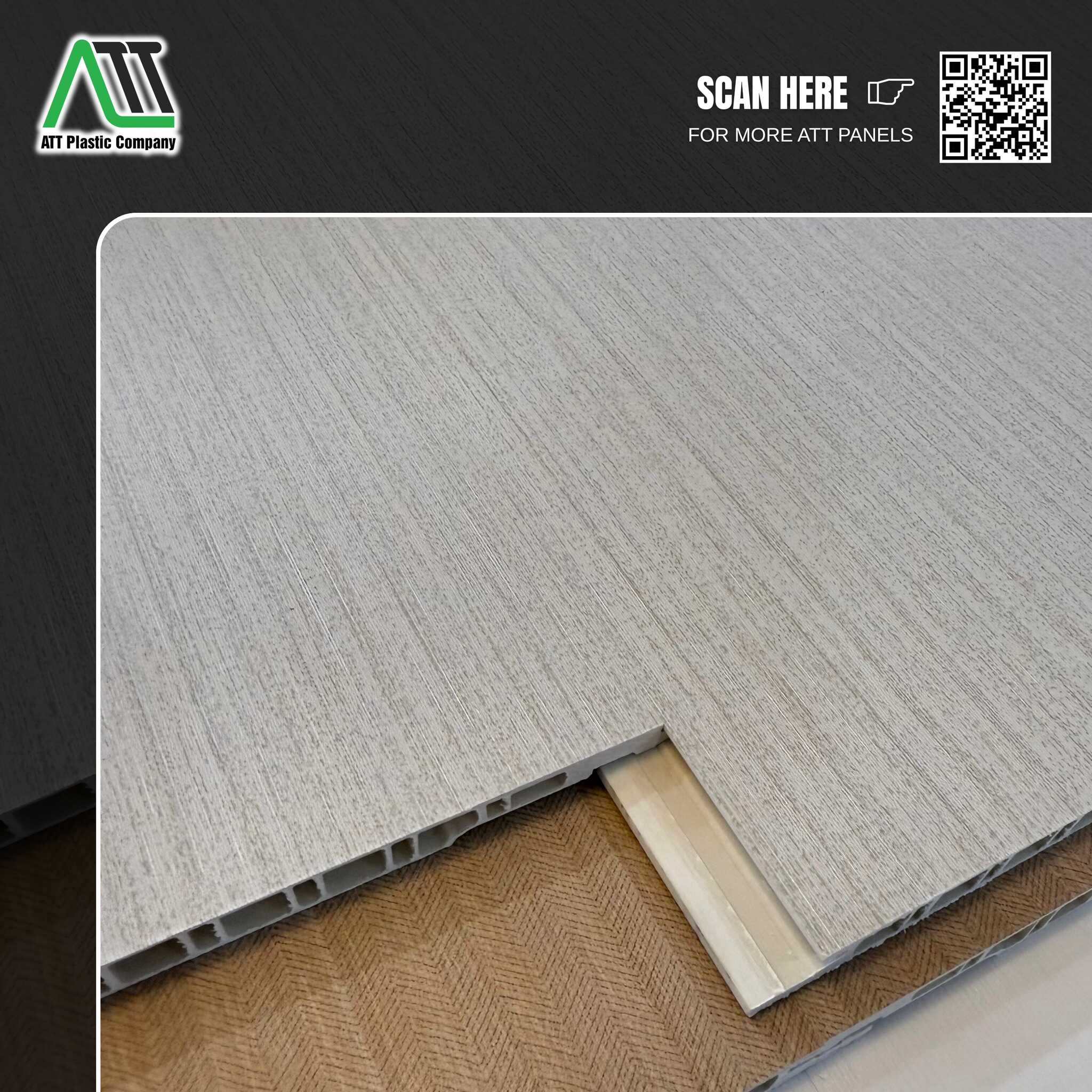 tấm ốp hèm khóa vân vải