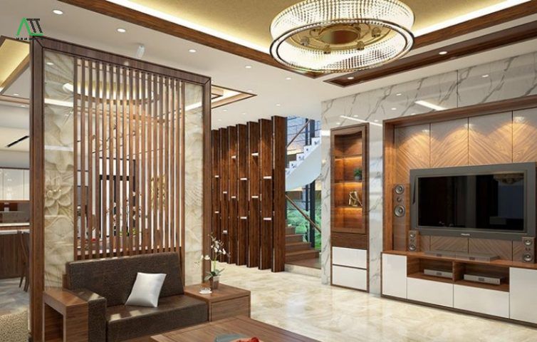tấm PVC vân gỗ ốp tường
