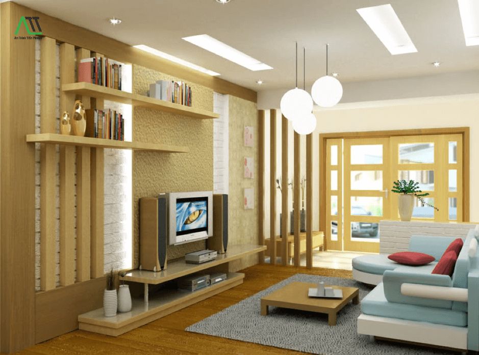 thanh lam nhựa trang trí phòng khách