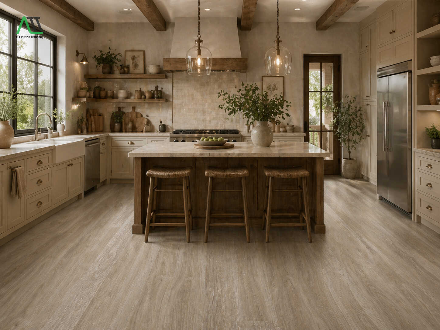 thi công sàn nhựa SPC