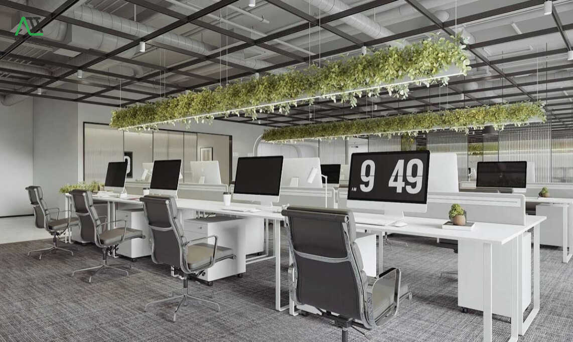  thiết kế nội thất văn phòng phong cách tối giản