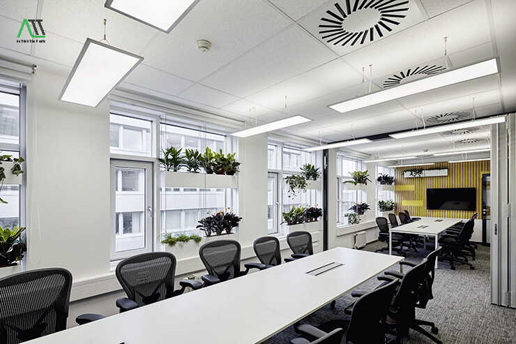  thiết kế nội thất văn phòng phong cách tối giản