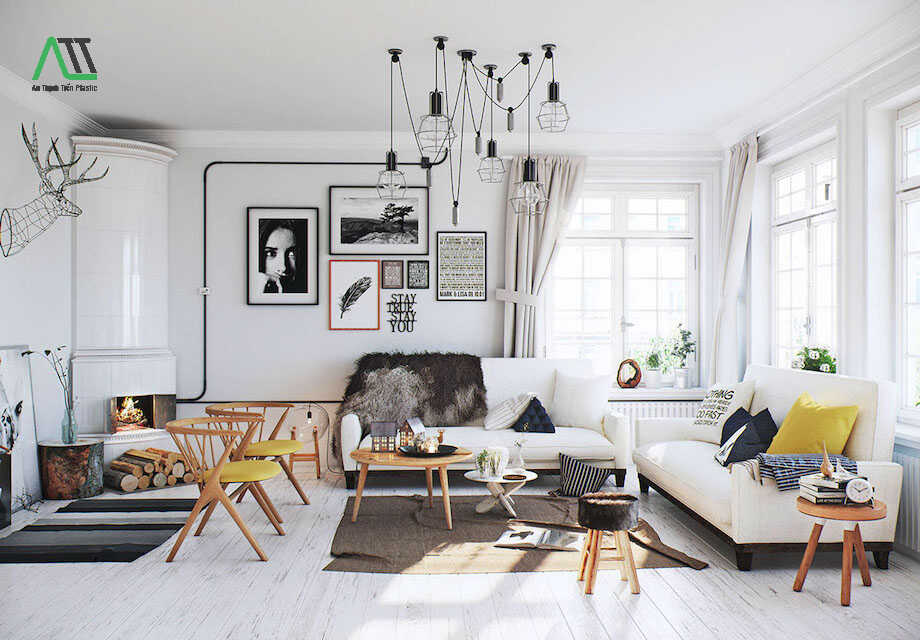 trang trí nội thất phòng khách