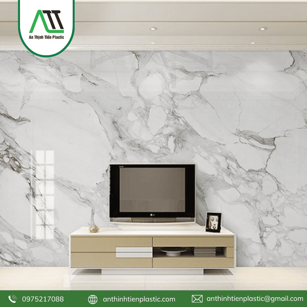 vách ốp tường phòng khách