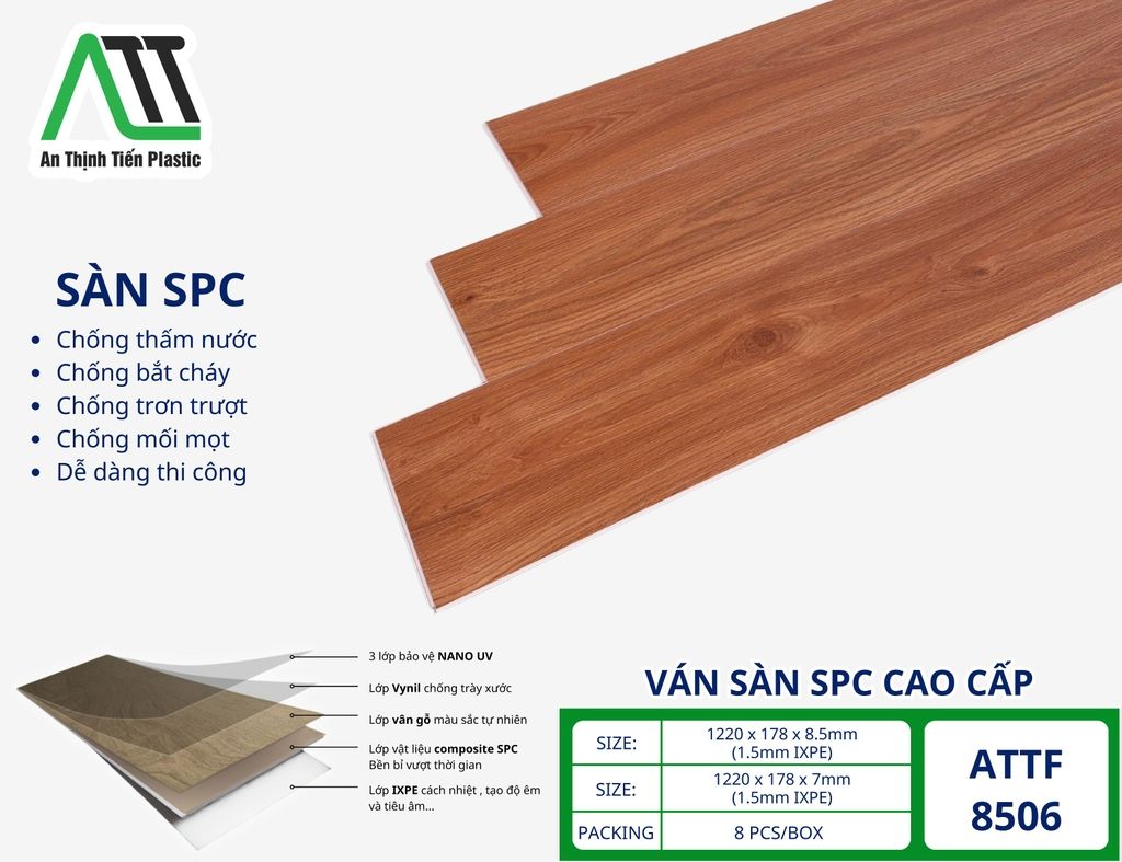 ván sàn spc