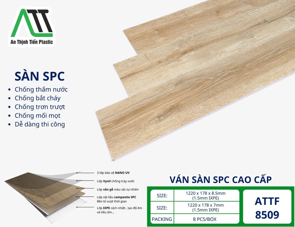 ván sàn spc