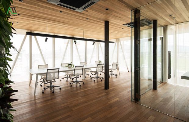 vật liệu lát sàn văn phòng