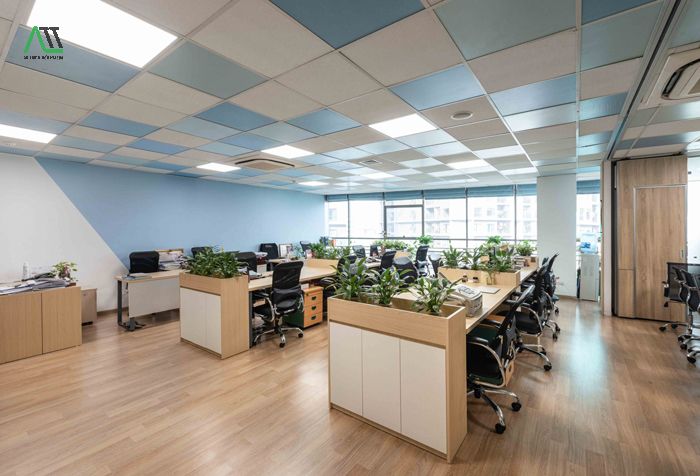 vật liệu lát sàn văn phòng