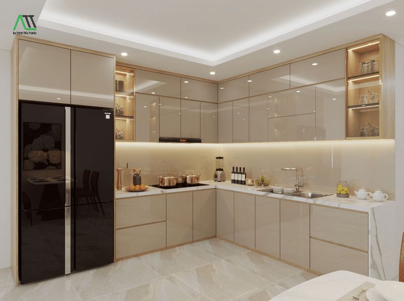 vật liệu ốp tường nhà bếp