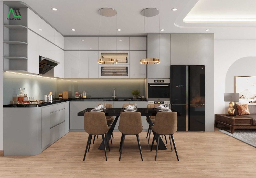 vật liệu ốp tường nhà bếp