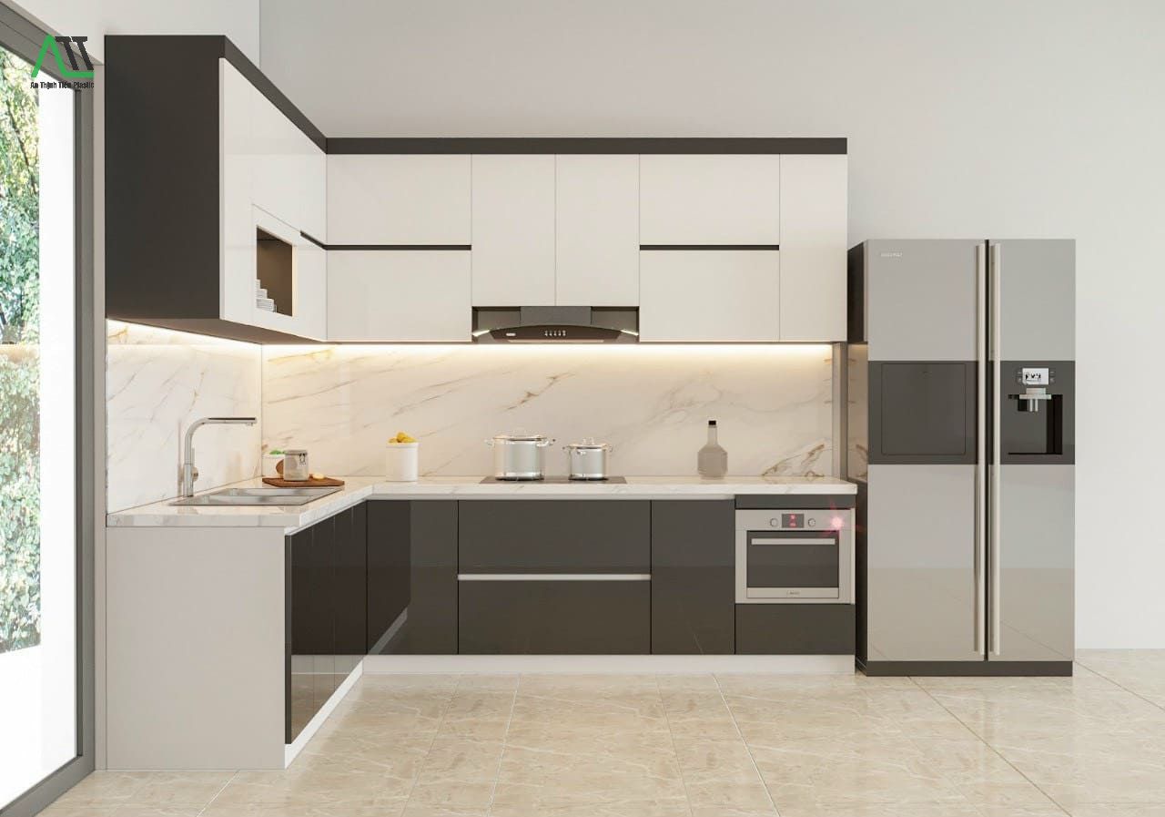 vật liệu ốp tường nhà bếp
