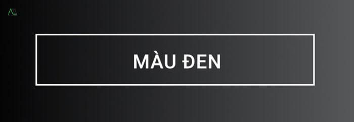 ý nghĩa của màu đen