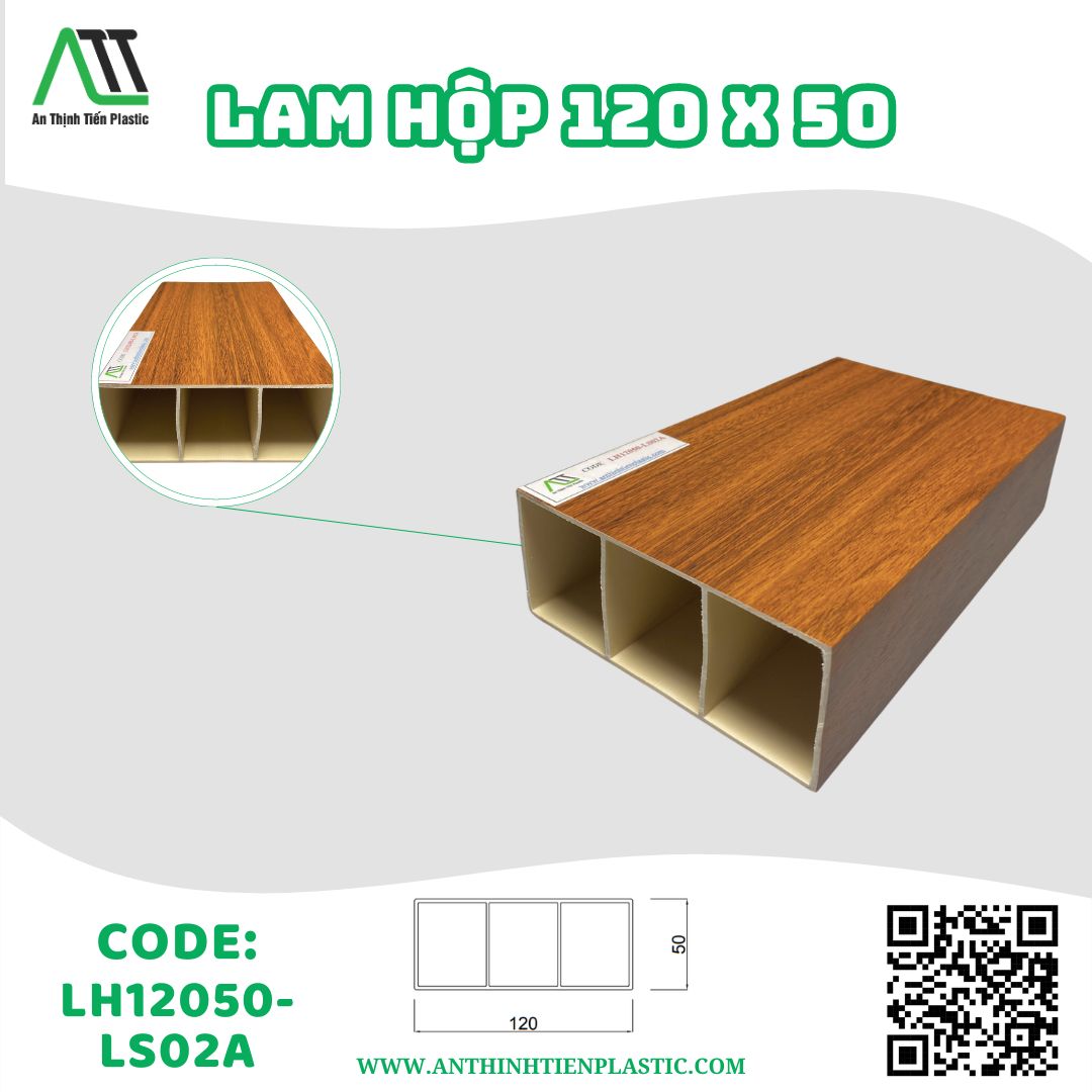  Ưu điểm của lam hộp nhựa giả gỗ 