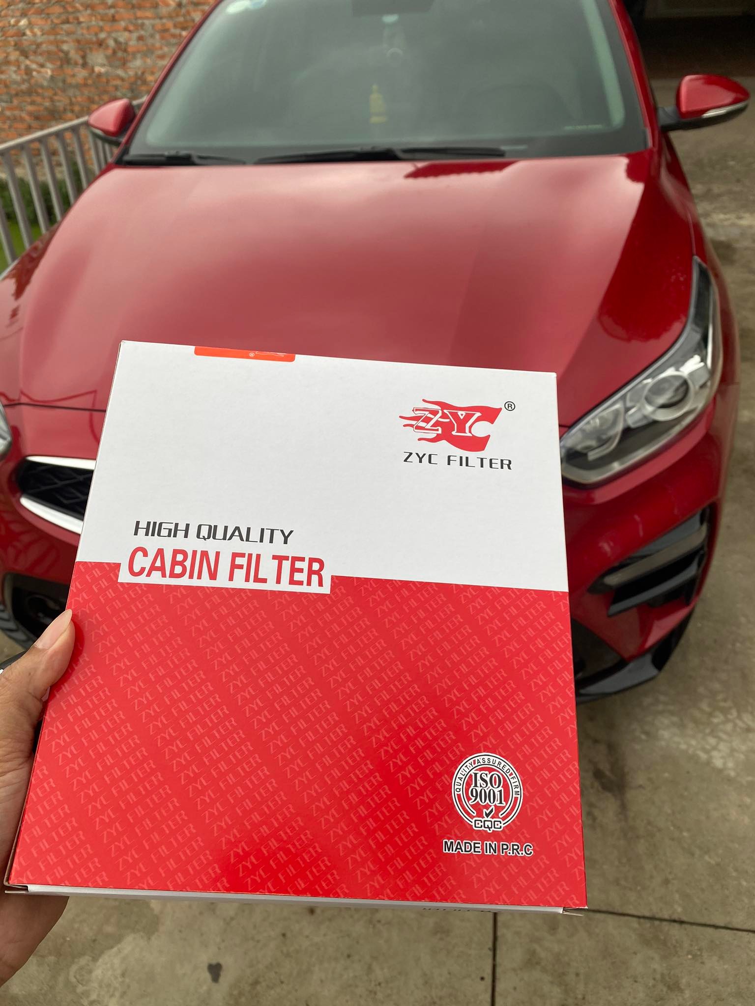 Tự thay lọc điều hòa than hoạt tính cho KIA CERATO 2019