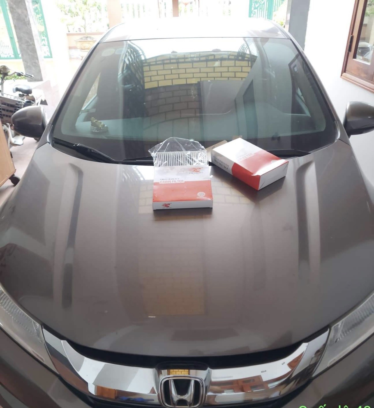 Tự thay lọc điều hòa cho Honda City 2018