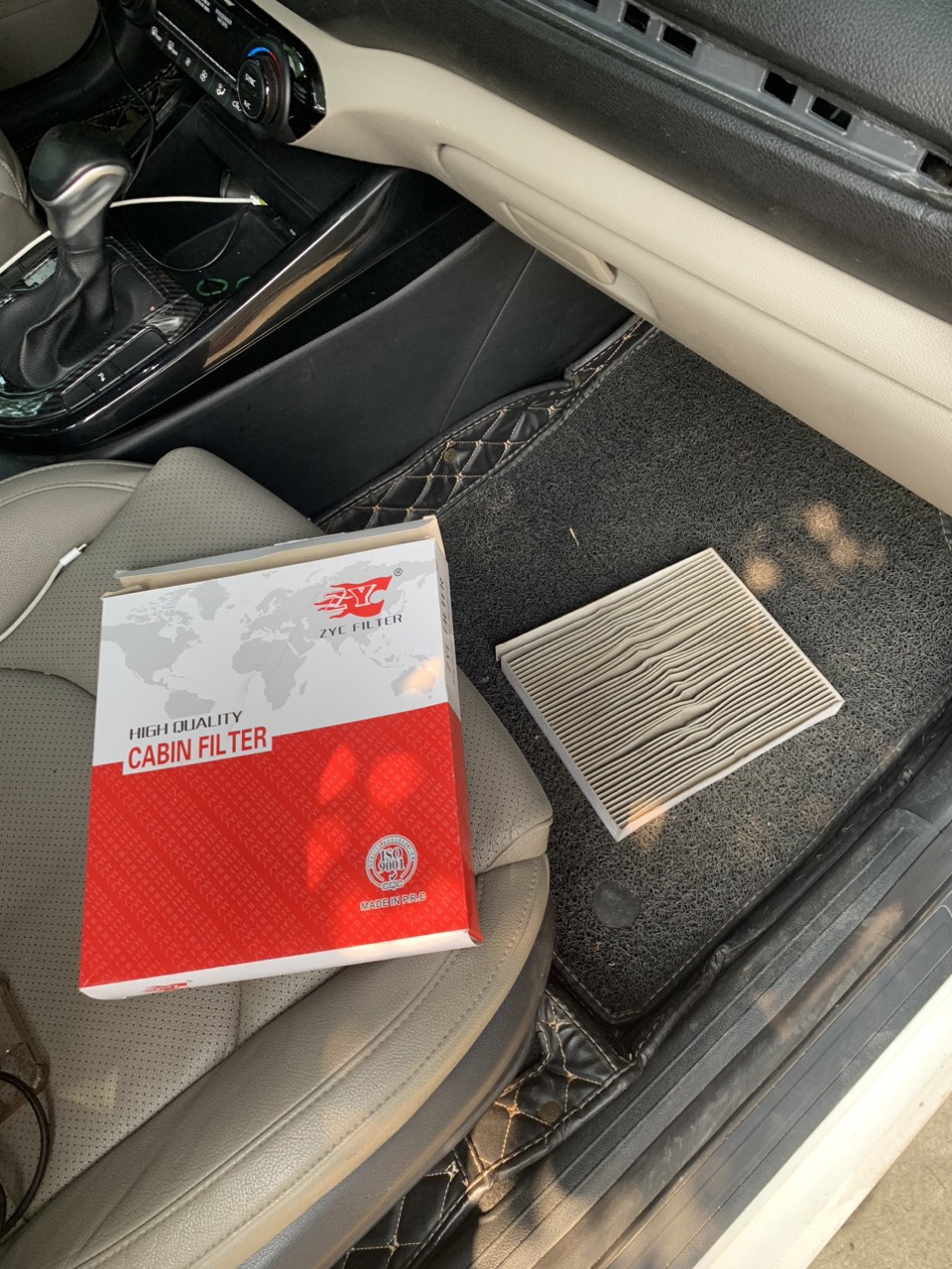 Lọc điều hòa Cerato 2019~, New K3, Seltos, Elantra, Stargazer, Creta 2021~ (Mã: 97133-F2000)