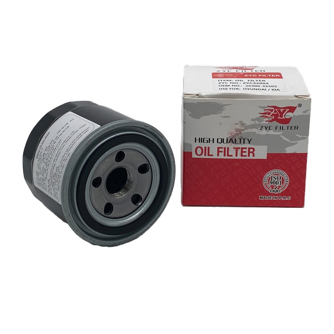 Lọc nhớt HYUNDAI Elantra, Kona, SantaFe, Creta, Stargazers, Accent 2024, Tucson, Avante - KIA New K3, Cerato, K5, Seltos, Sorento, Optima (Mã: 26300-35505)