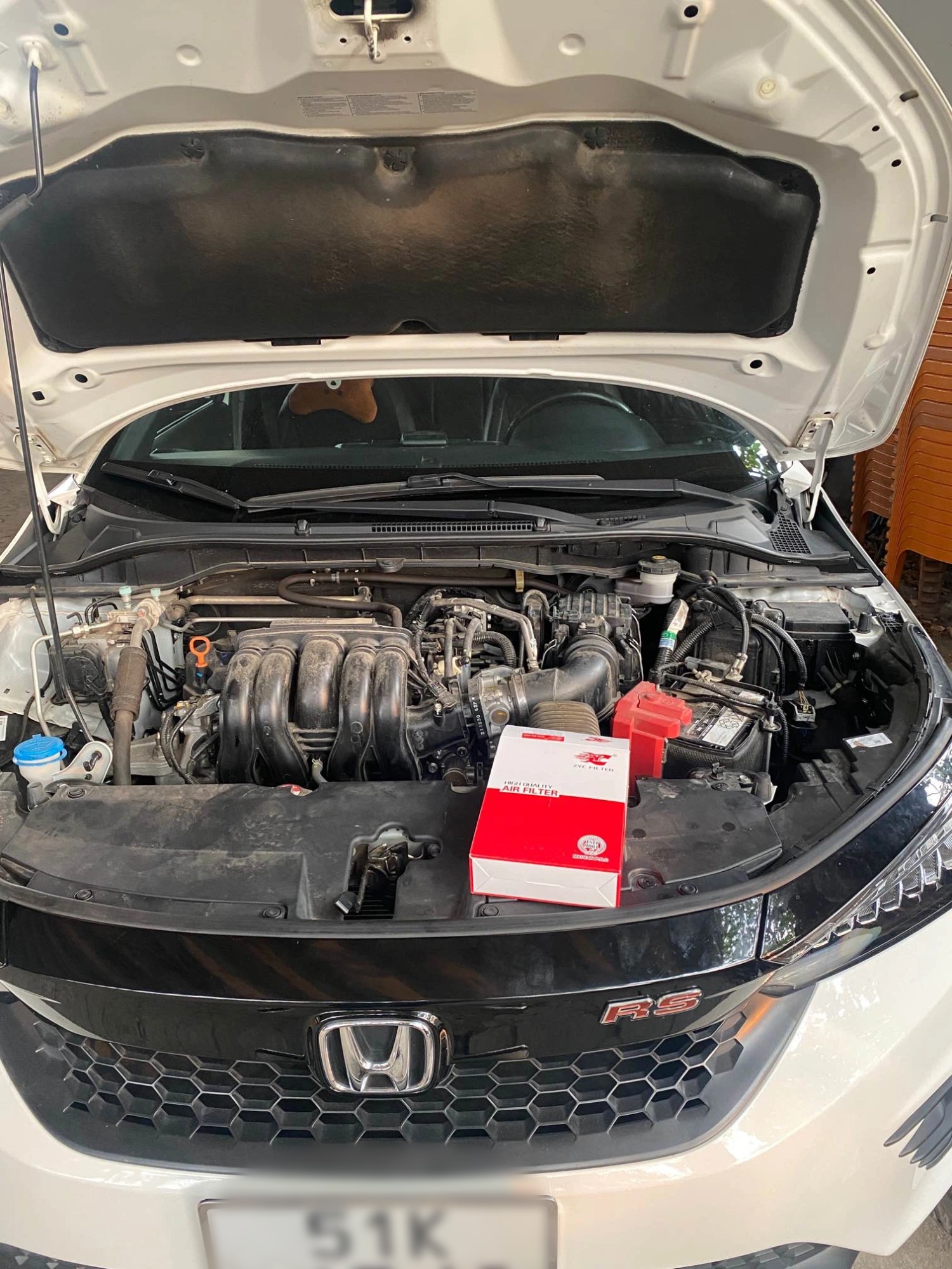 Lọc gió động cơ HONDA City (rs), BR-V, HR-V bản G đời 2022~ (Mã: 17220-5R0-008)