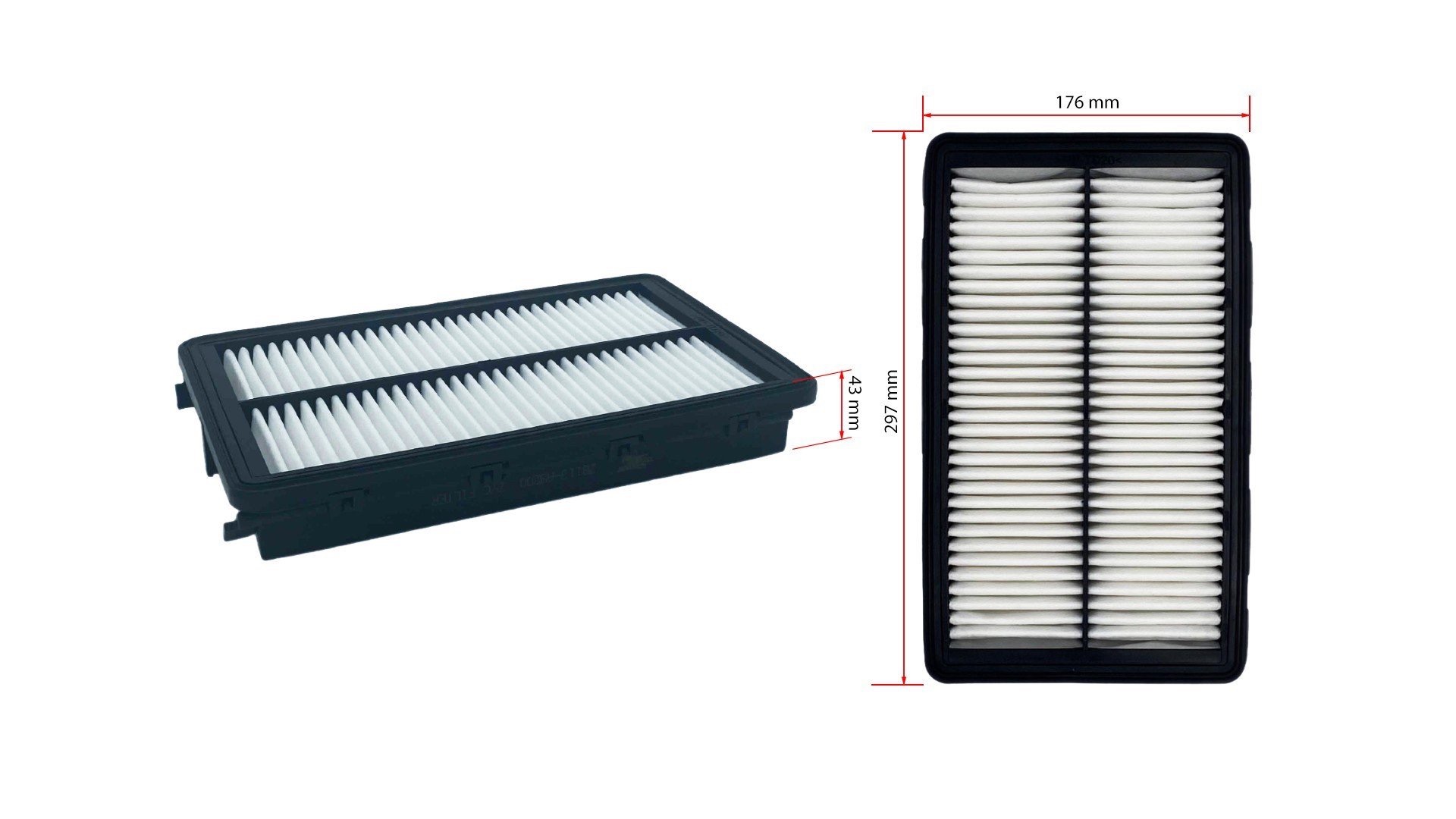 Lọc gió động cơ (máy dầu) KIA Sedona - HYUNDAI Palisade, SantaFe 2019 (Mã: 28113-A9200)