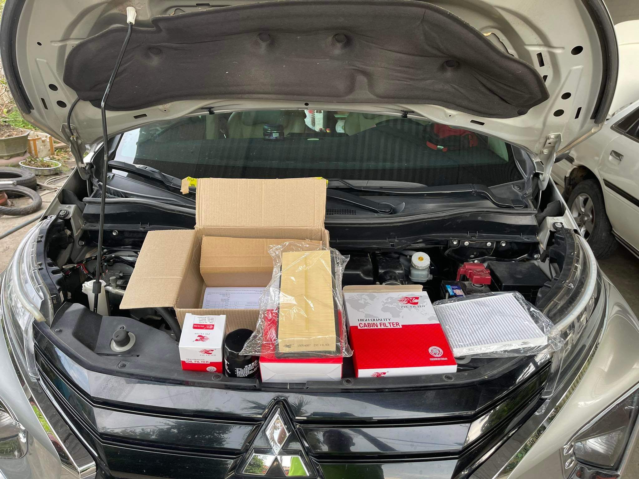 Lọc nhớt MITSUBISHI Xpander, XForce, Attrage, Mirage, Triton, Outlander, Pajero Sport (Mã: MZ690115)