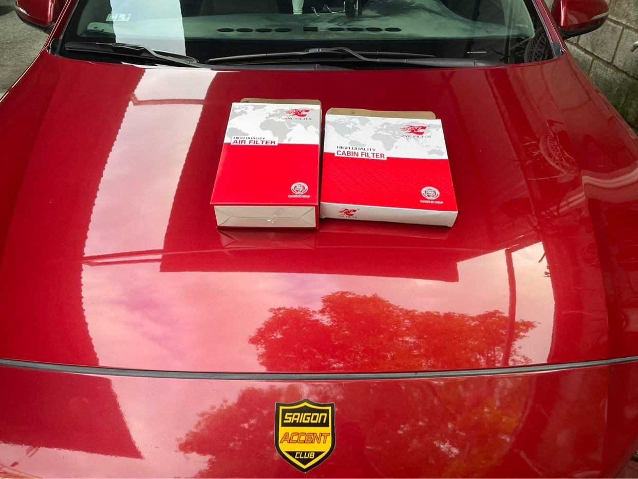 Lọc điều hòa than hoạt tính Hyundai Accent, Kona, Tucson, Venue - KIA Sonet, Carens 2023~ (Mã: 97133-D1000-C)