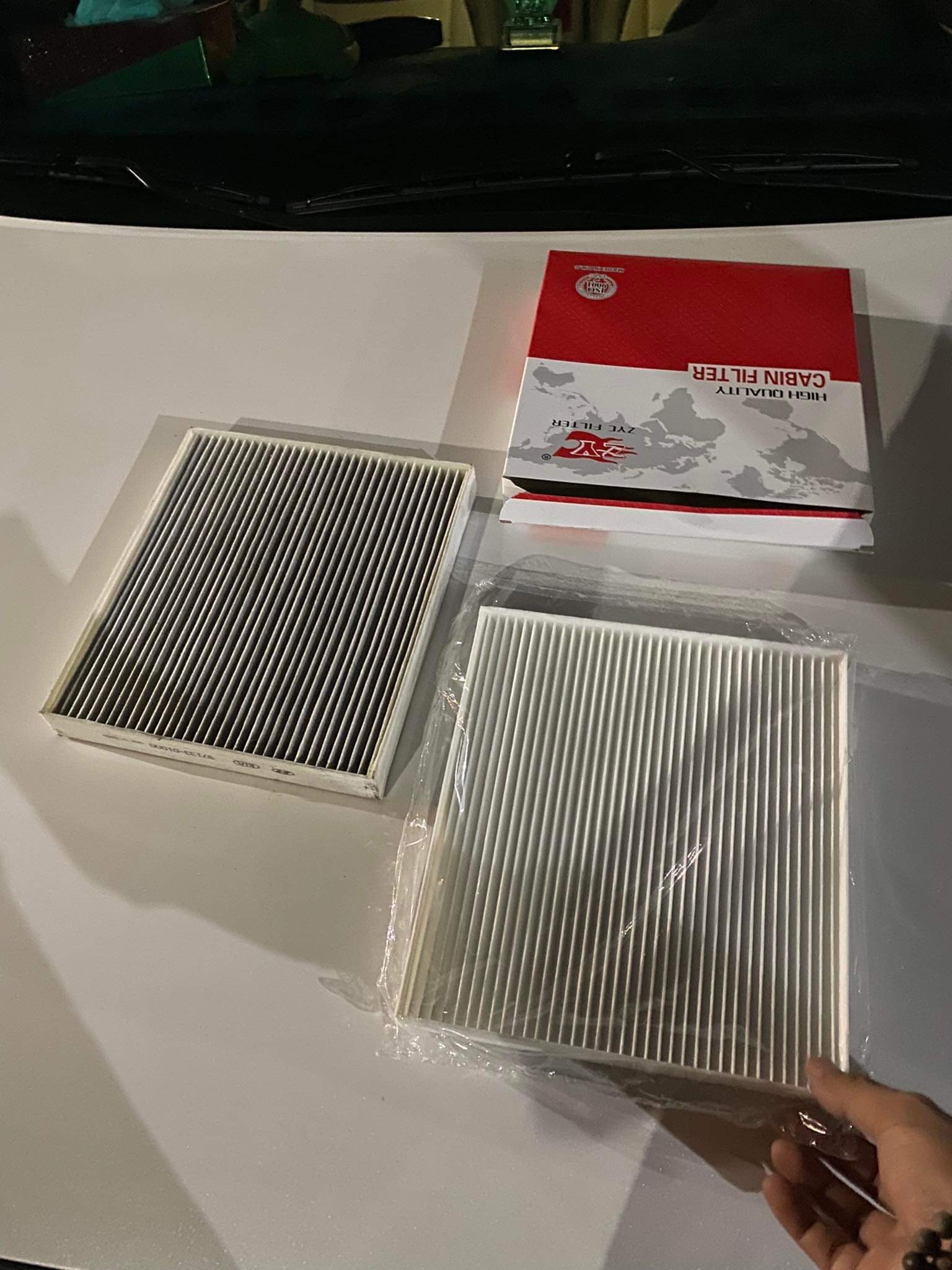 Lọc điều hòa than hoạt tính Hyundai Accent, Kona, Tucson, Venue - KIA Sonet, Carens 2023~ (Mã: 97133-D1000-C)