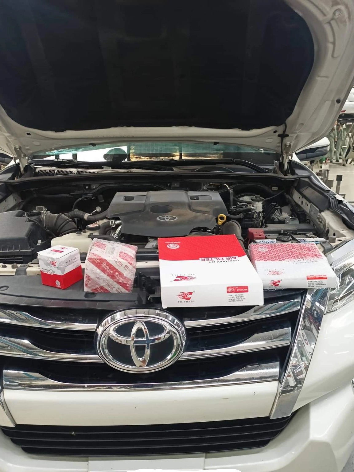 Lọc gió động cơ TOYOTA Fortuner, innova, Hilux đời 2017~ (Mã: 17801-0L040)