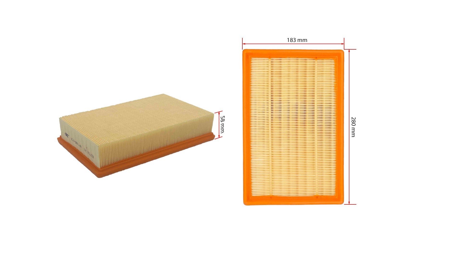 Lọc gió động cơ FORD TRANSIT trước 2020 (Mã: 6C16-9601-AA)