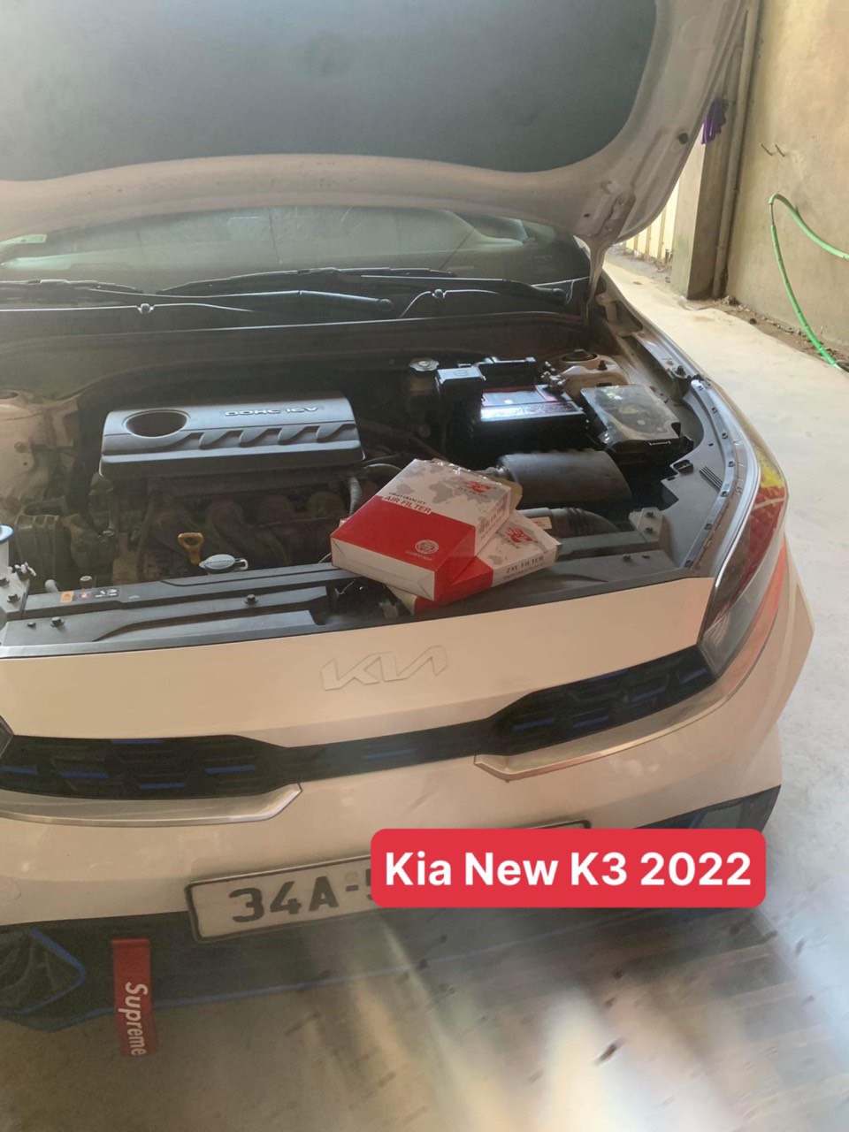 Lọc gió động cơ KIA Cerato 2019~, New K3 - HYUNDAI Kona, Elantra ~2021 (Mã: 28113-F2000)