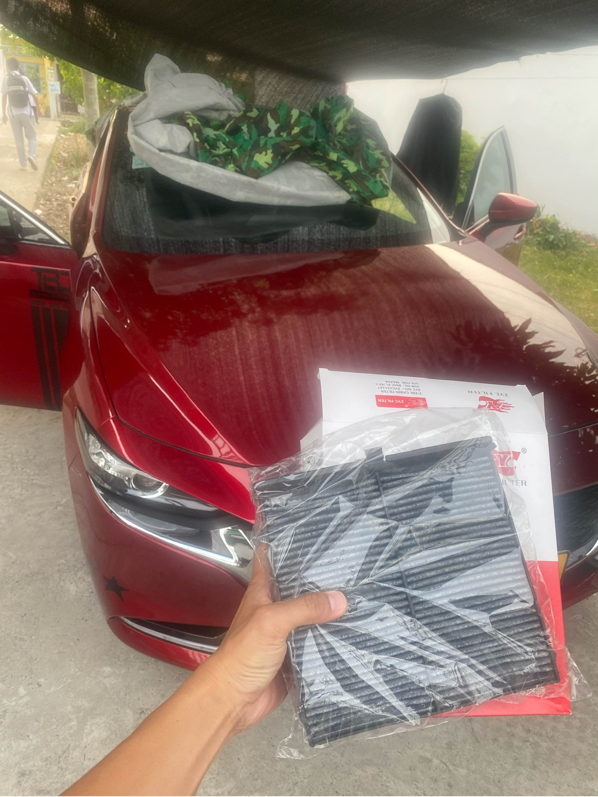 Lọc điều hòa than hoạt tính Mazda 3 đời 2020~ và Mazda CX-30 2021~ (Mã: BDGF-61-J6X-C)