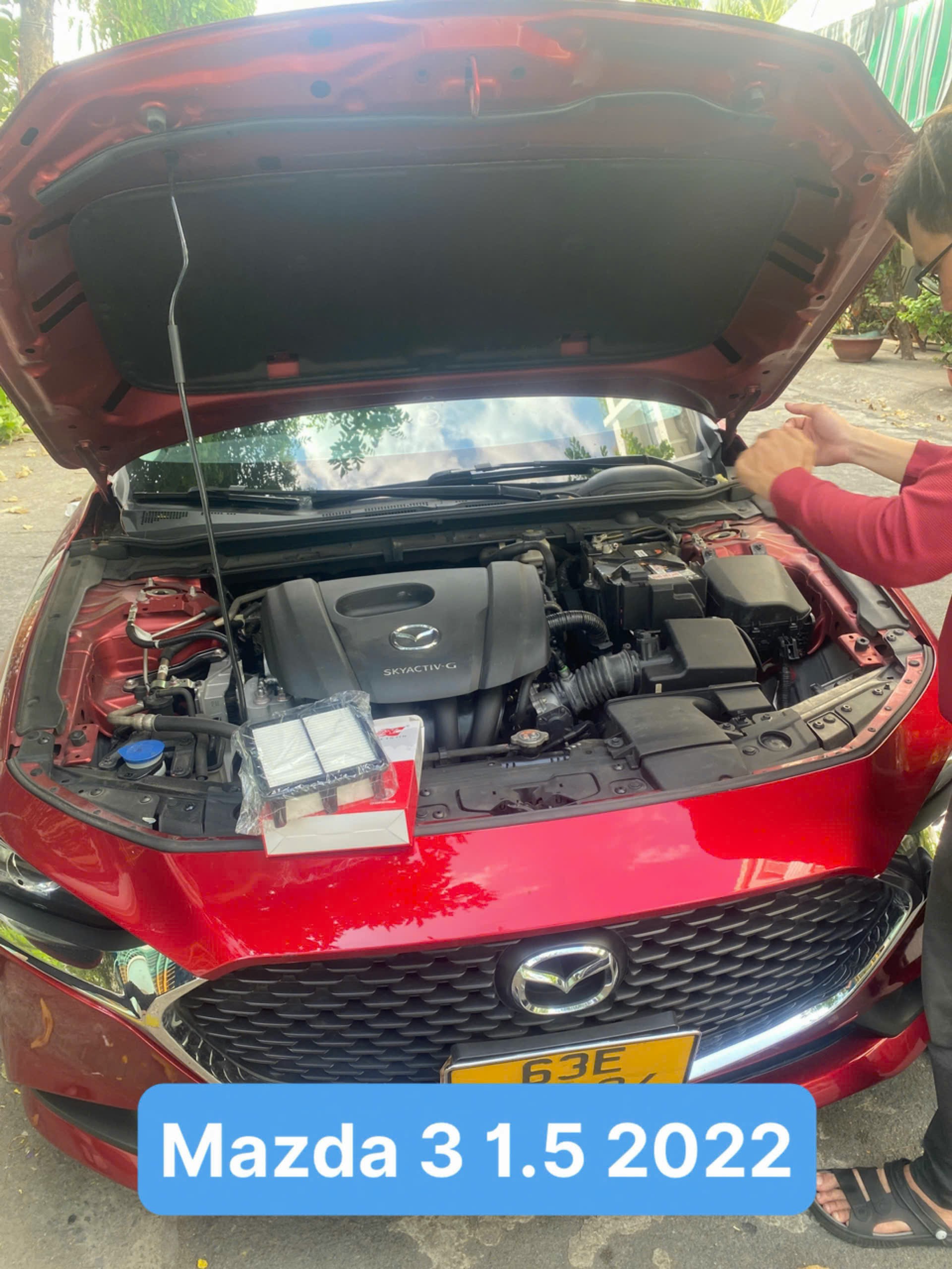 Lọc gió động cơ Mazda 3 1.5 đời 2020-2024  (Mã: S801-13-3A0)