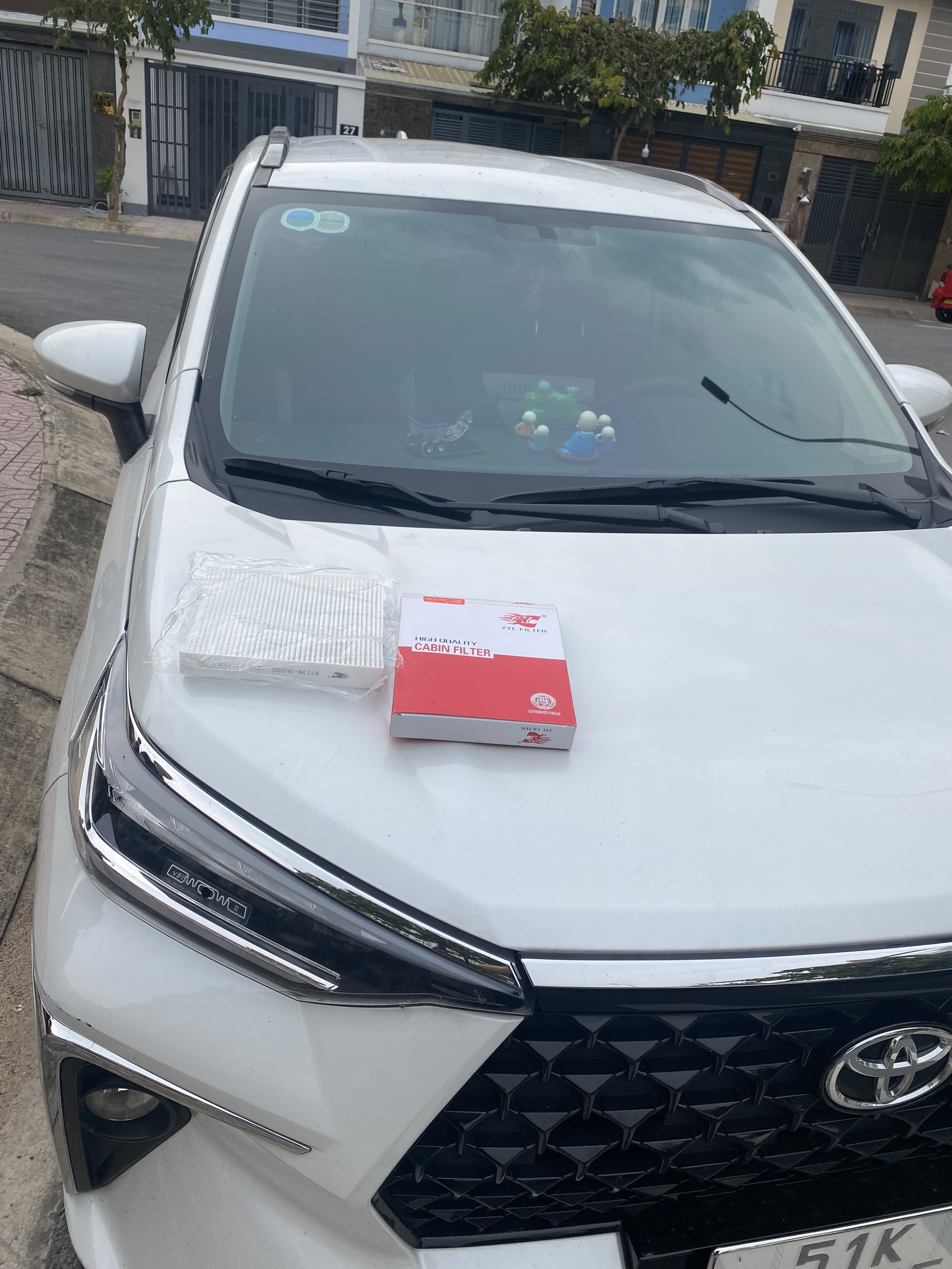 Lọc điều hòa than hoạt tính xe Toyota - Lexus - Mazda CX8 (Mã: 87139-0K090-C)