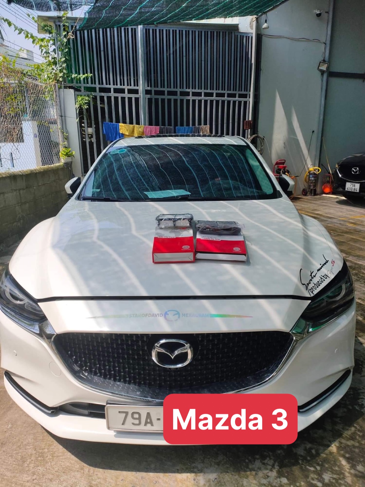 Lọc điều hòa than hoạt tính Mazda 6, CX-5 ~2024 và Mazda 3 ~2019 (Mã: KD45-61-J6X-C)