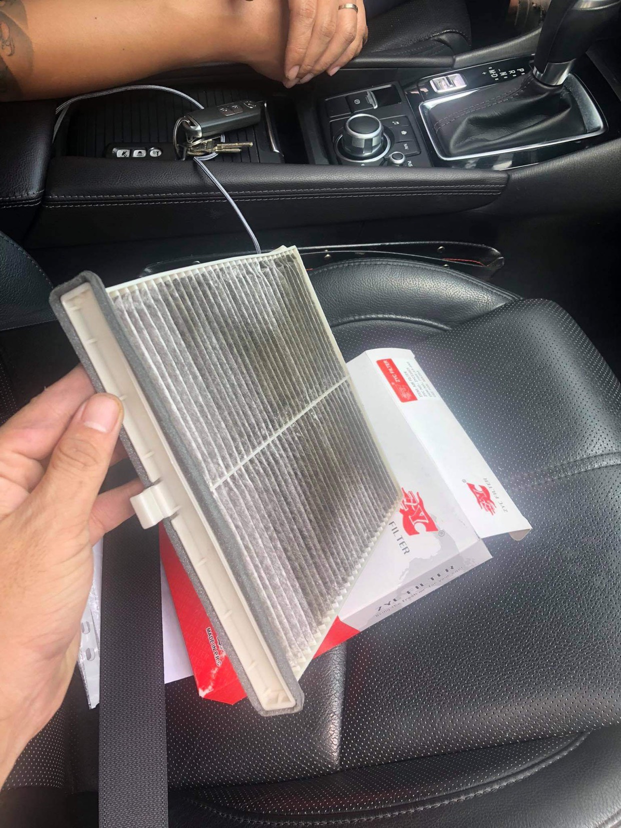 Lọc điều hòa Mazda 6, CX-5 ~2024 và Mazda 3 ~2019 (Mã: KD45-61-J6X)