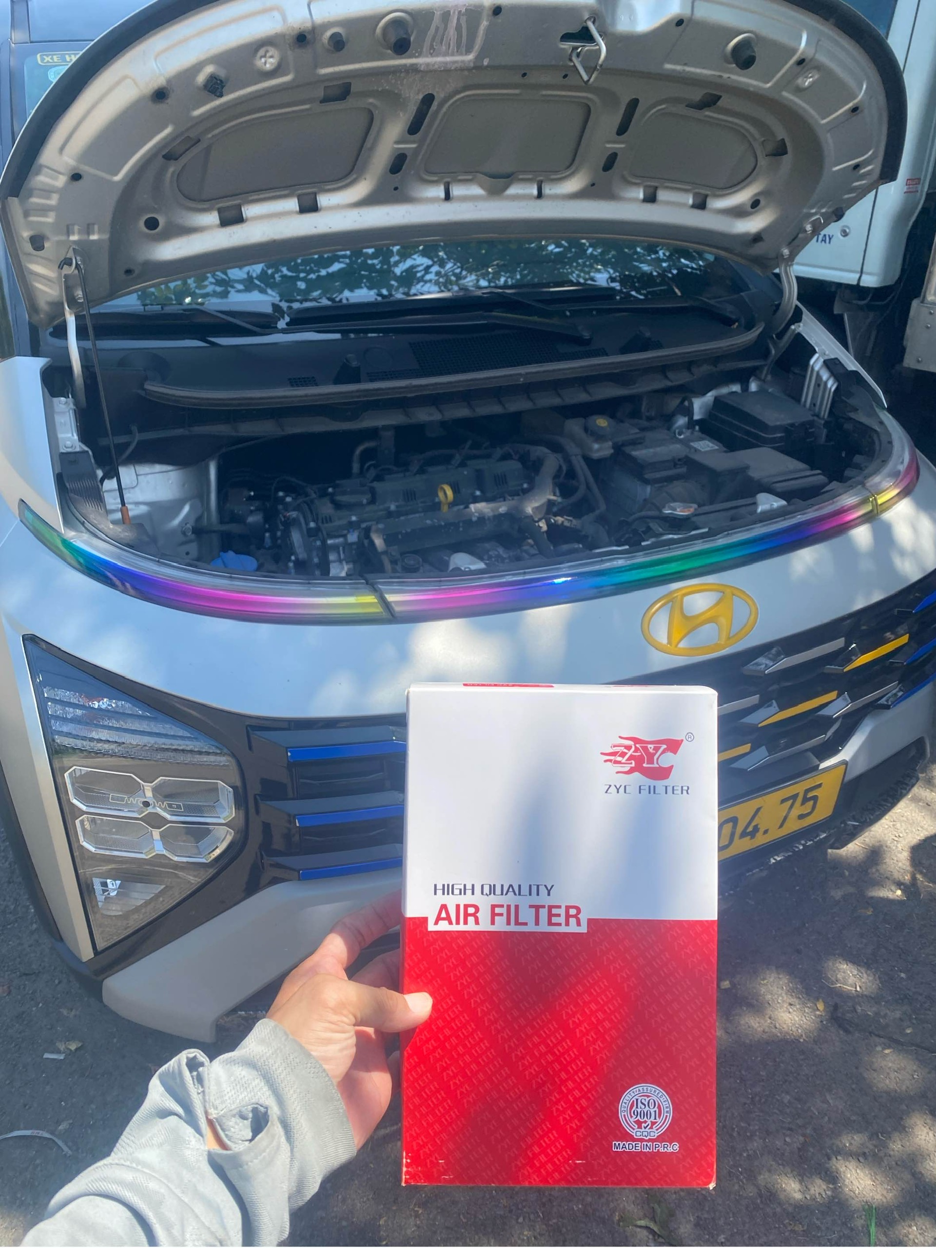 Lọc gió động cơ HYUNDAI Stargazer, Creta đời 2021~ (Mã: 28113-I7100)