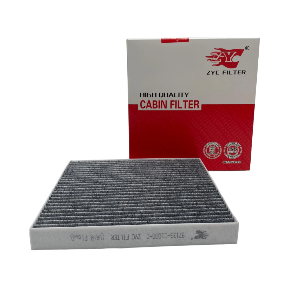 Lọc điều hòa than hoạt tính HYUNDAI Custin 2023~ , SantaFe 2019-2020  và lọc trước KIA Carnival 2021~ (Mã: 97133-C1000-C)