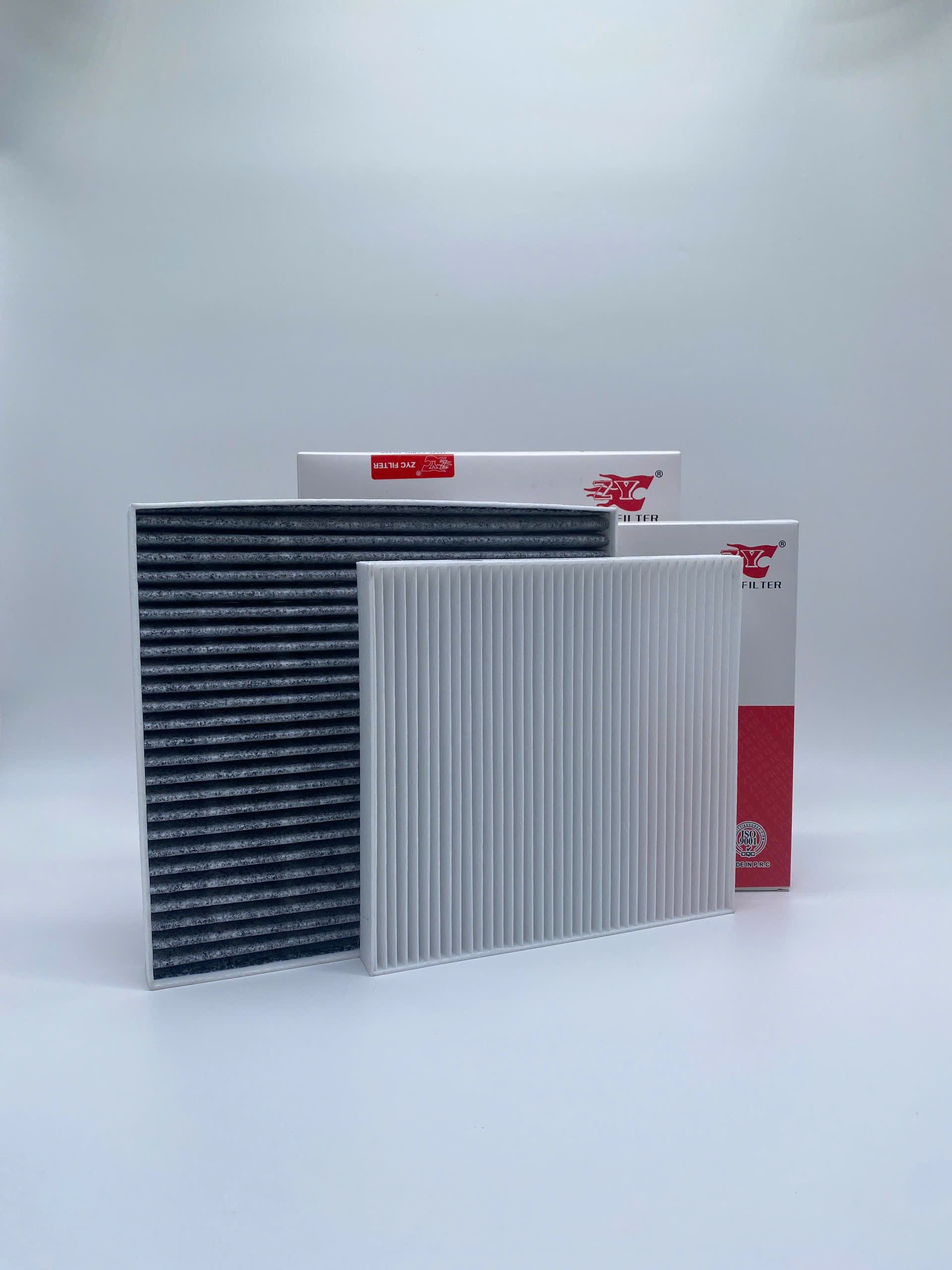 Bộ 2 Lọc điều hòa (Trước than/Sau thường) xe KIA Carnival đời 2022~ (Mã: 97133-C1000-C/97133-R0500)