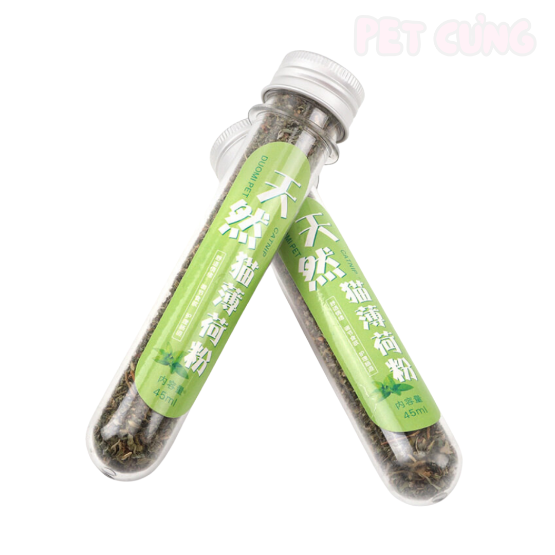 Catnip cho mèo làm từ cỏ mèo giúp mèo thư giãn và vui chơi - Pet Cưng