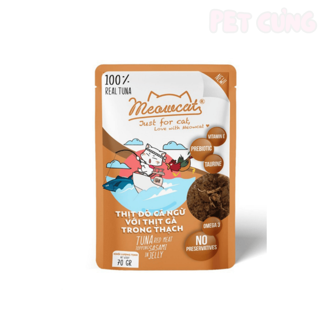 Pate Meowcat dành cho mèo - Pet Cưng