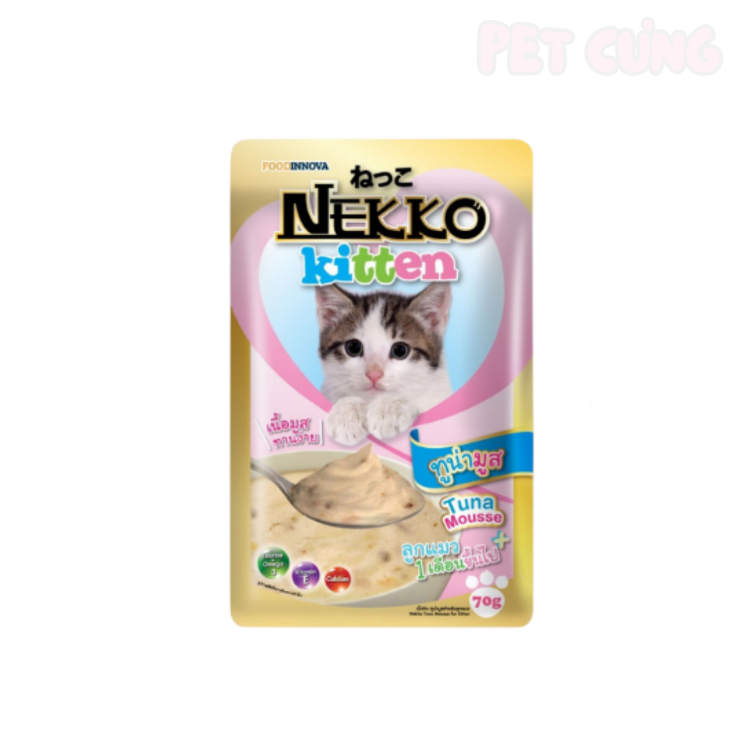 Pate Nekko Mouse Kitten dành cho mèo con - Pet Cưng