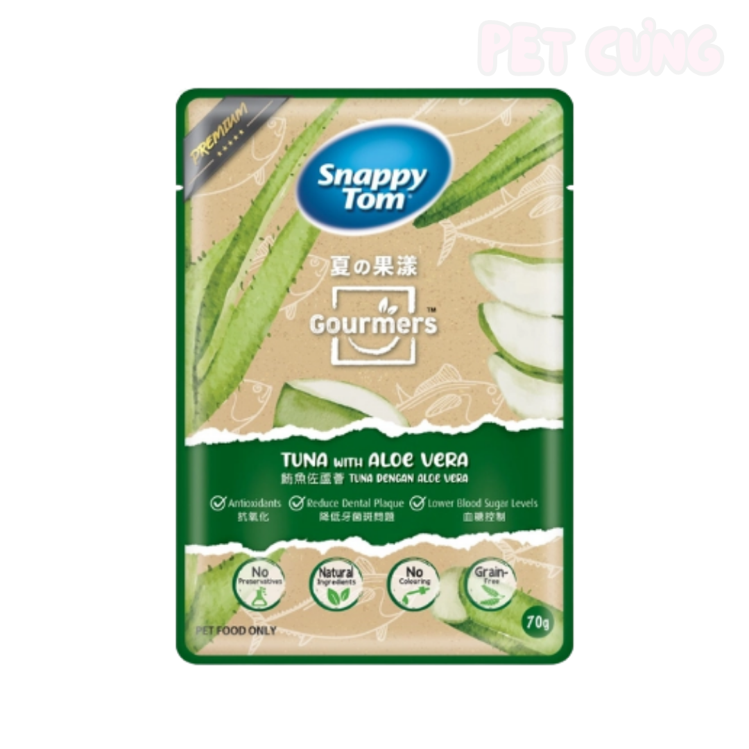 Pate Snappy Tom trái cây dành cho mèo - Pet Cưng