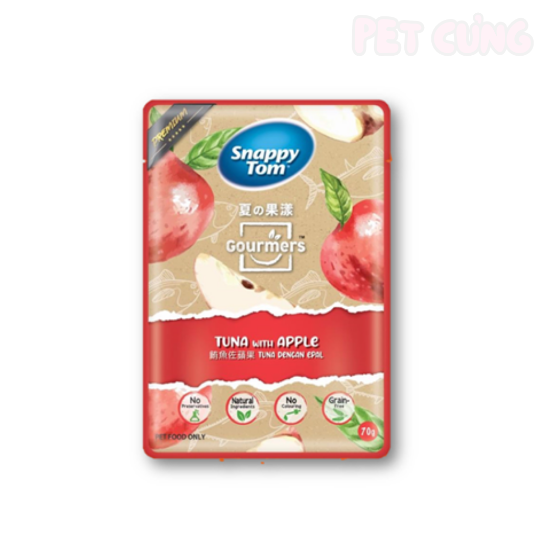 Pate Snappy Tom trái cây dành cho mèo - Pet Cưng